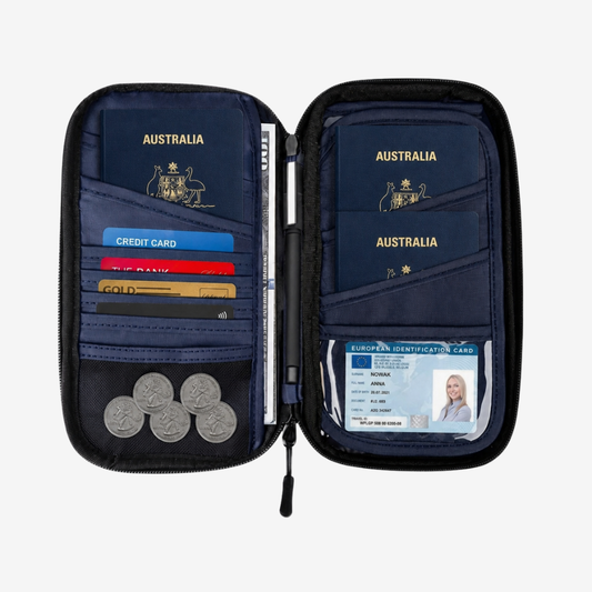 Utoca™ RFID Family Travel Wallet